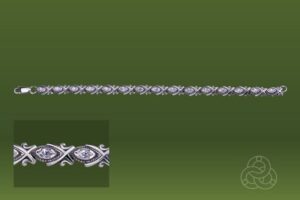 Strieborný náramok – Rusalka