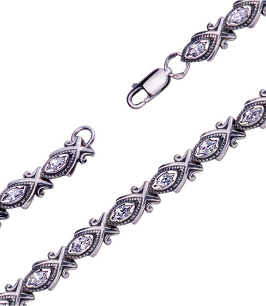 Strieborný náramok – Rusalka 49004