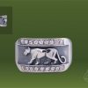 Strieborný prsteň so zirkónmi – Puma