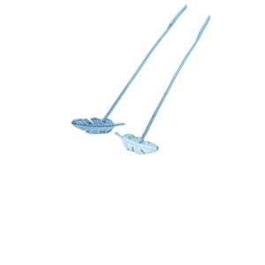 Strieborné náušnice – Pero