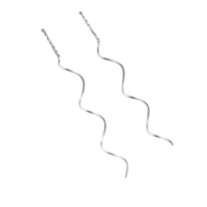 Strieborné dámske náušnice – Pirueta